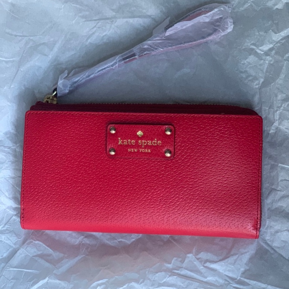 Kate Spade Layton Wellesley Leather Clutch